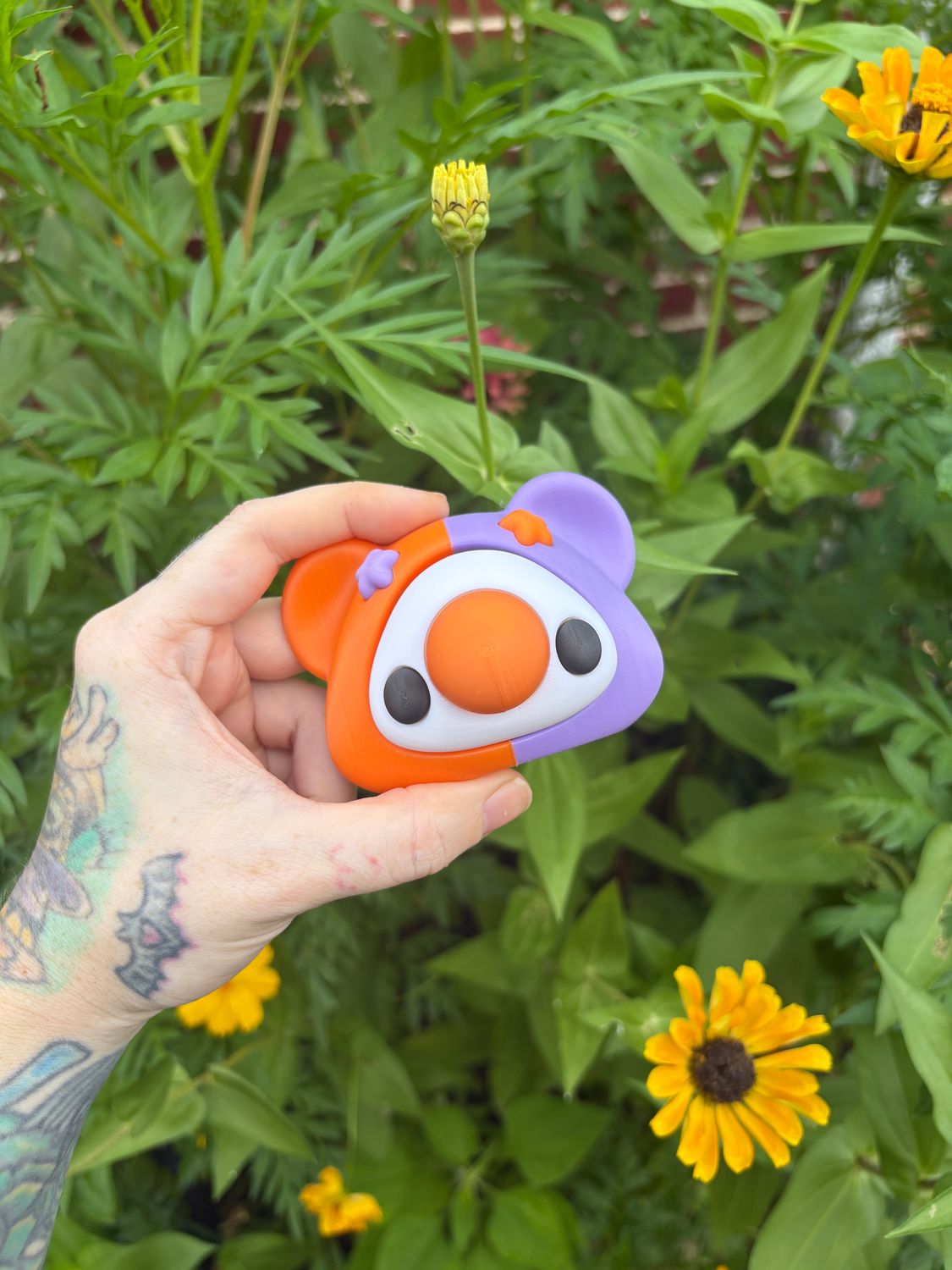 Clyde the Fidget Nose Clown Bear- C13 &amp; C18