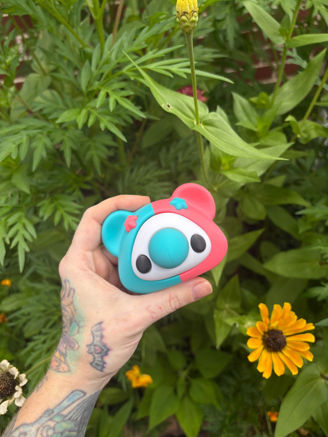 Clyde the Fidget Nose Clown Bear- C4 &amp; C6