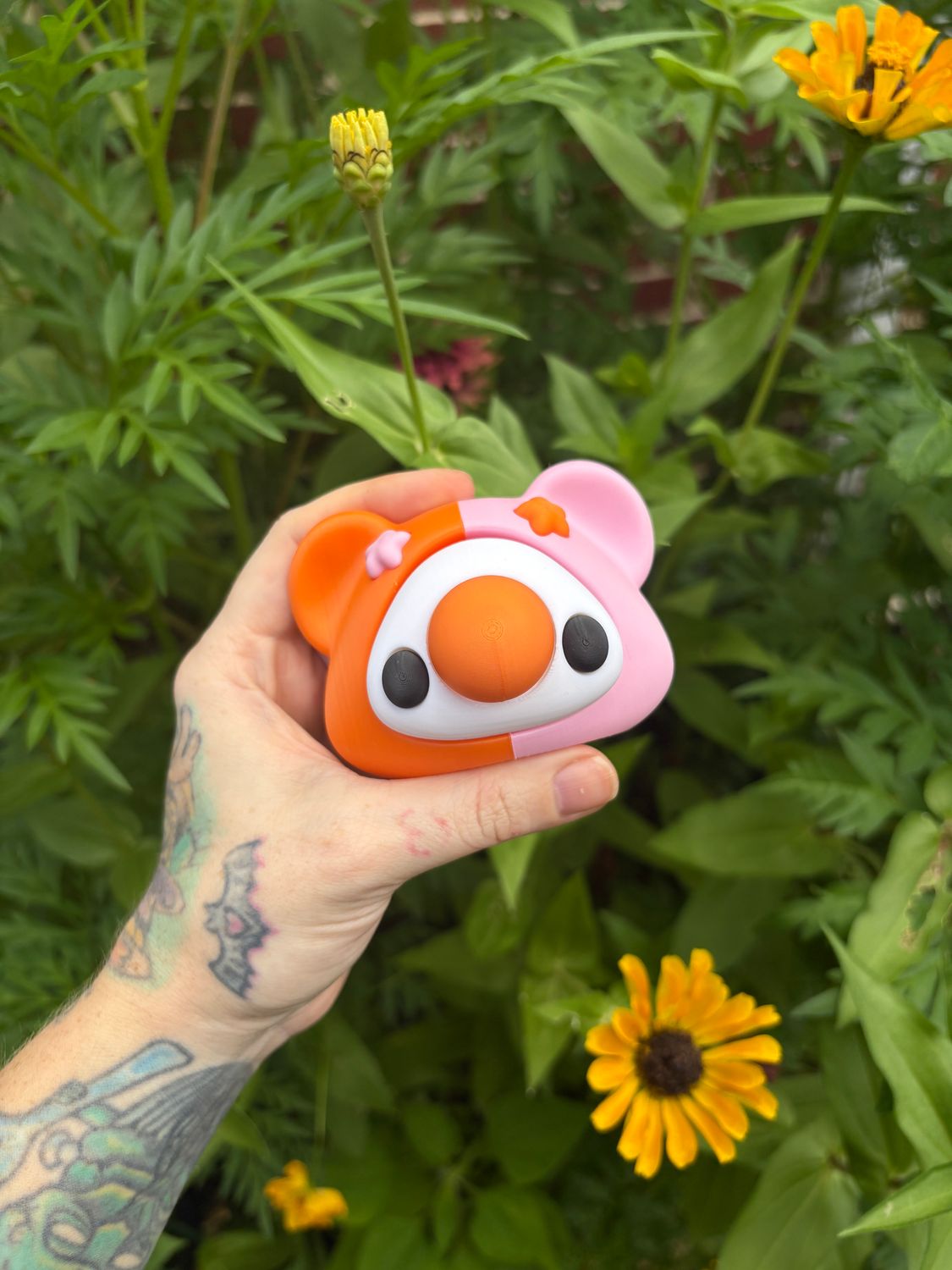 Clyde the Fidget Nose Clown Bear- C13 &amp; C7