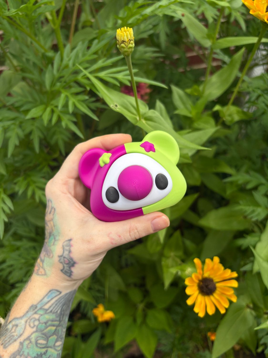 Clyde the Fidget Nose Clown Bear- C8 &amp; C12