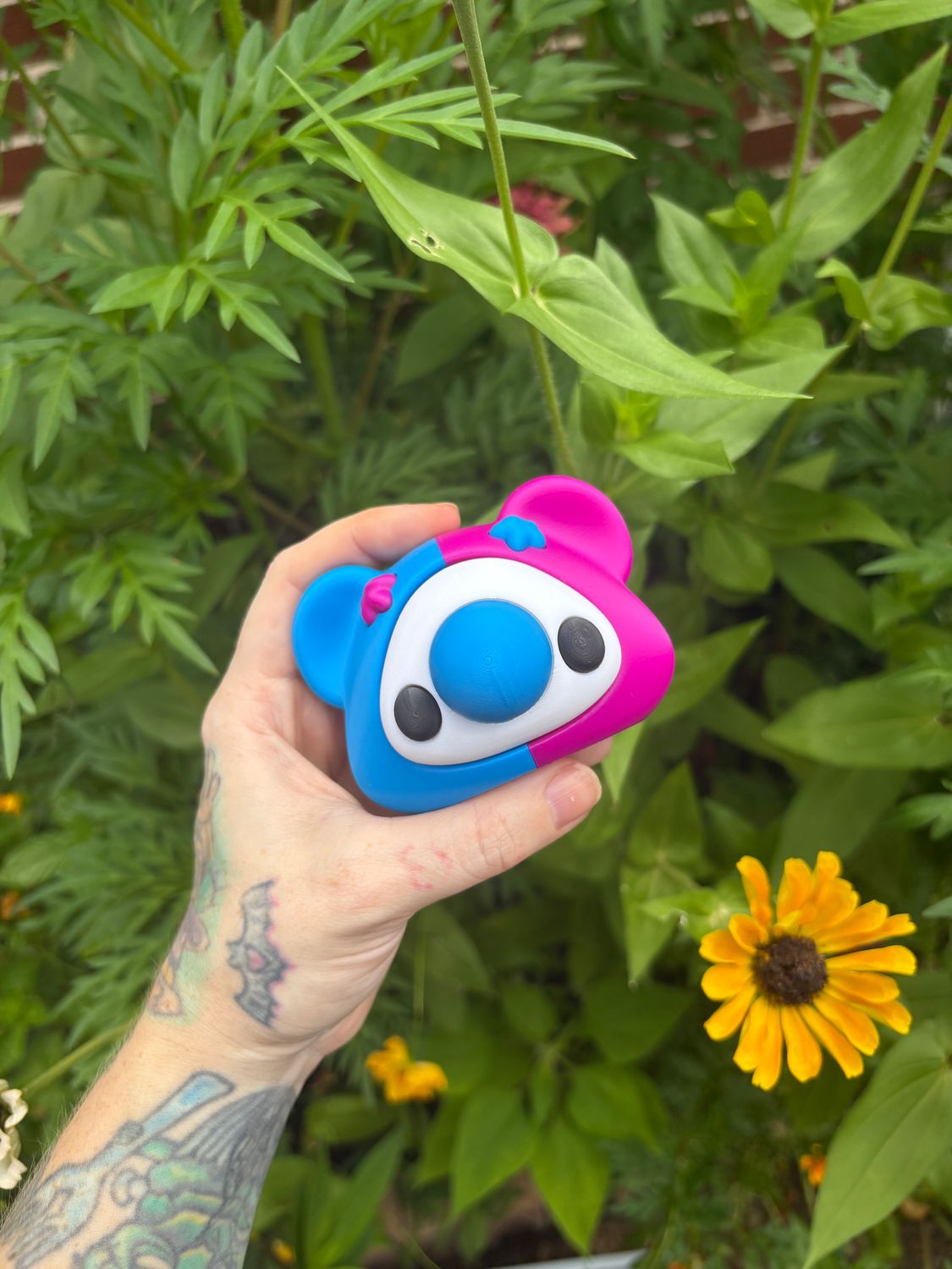Clyde the Fidget Nose Clown Bear- C3 &amp; C8