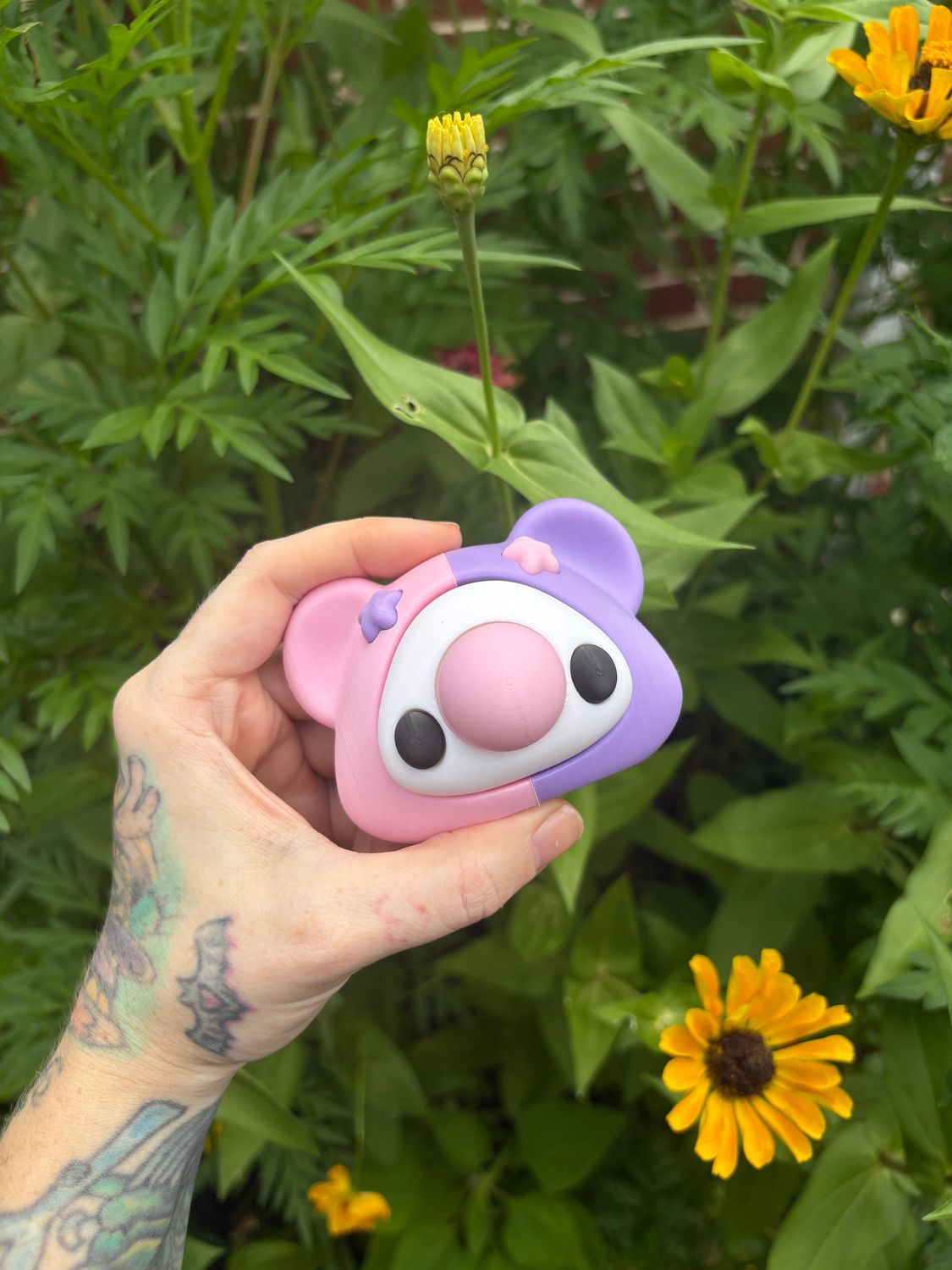 Clyde the Fidget Nose Clown Bear- C7 &amp; C18