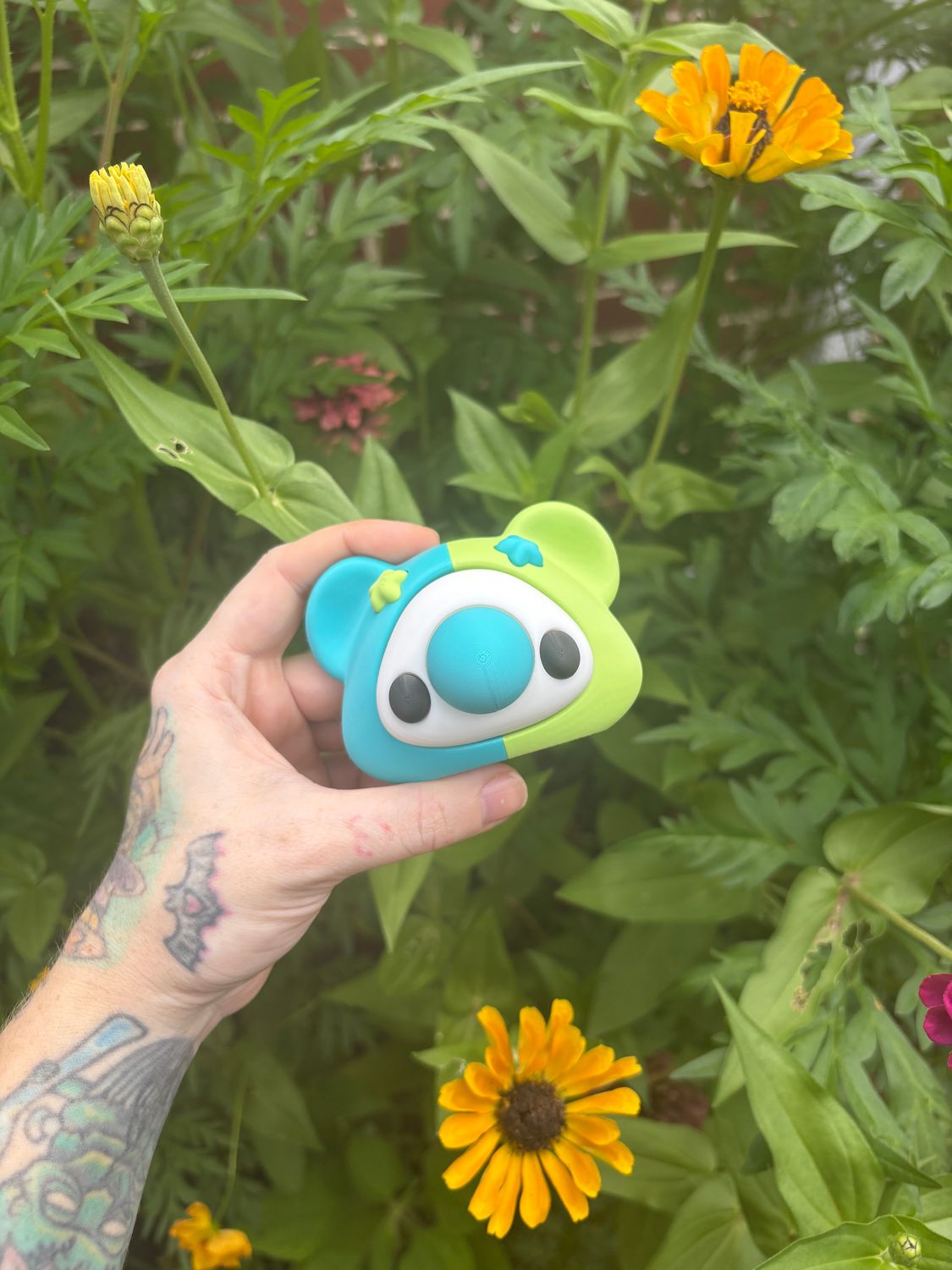 Clyde the Fidget Nose Clown Bear- C2 &amp; C12