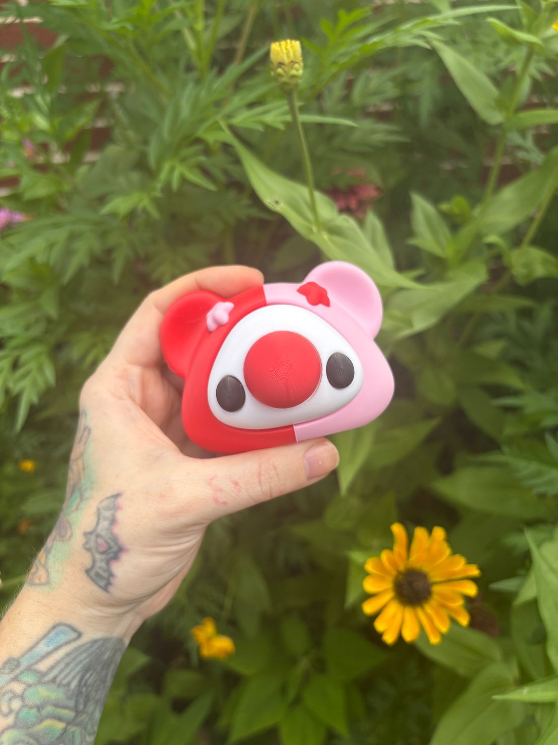 Clyde the Fidget Nose Clown Bear- C9 &amp; C7