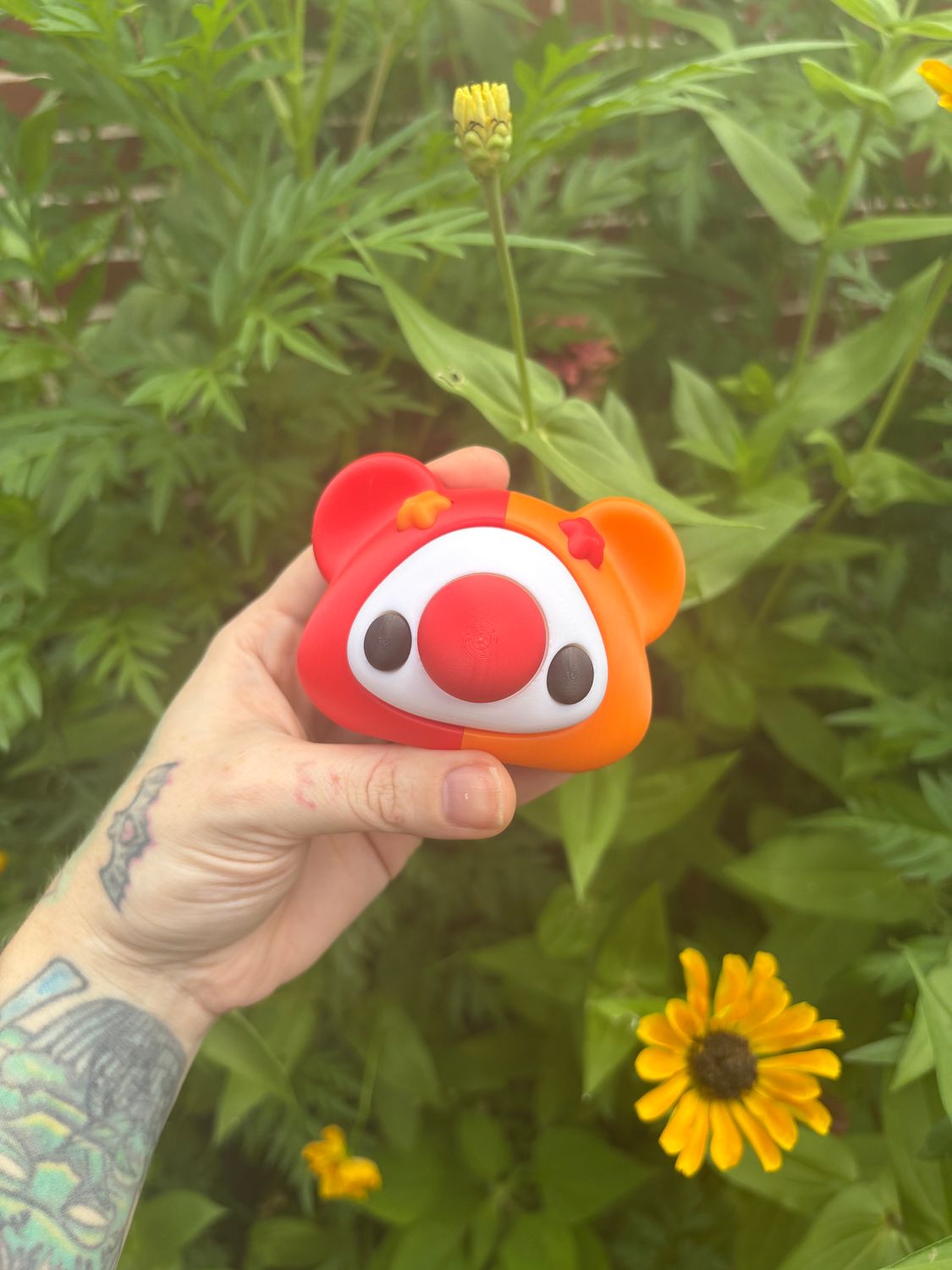 Clyde the Fidget Nose Clown Bear- C9 &amp; C13