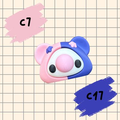 Clyde the Clown Bear Fridge Magnet- C7 &amp; C17