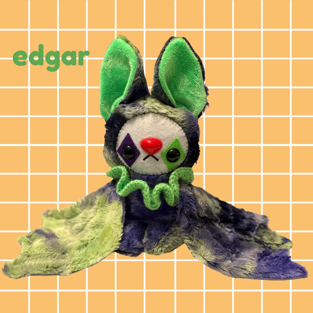 Edgar the Clown Bat