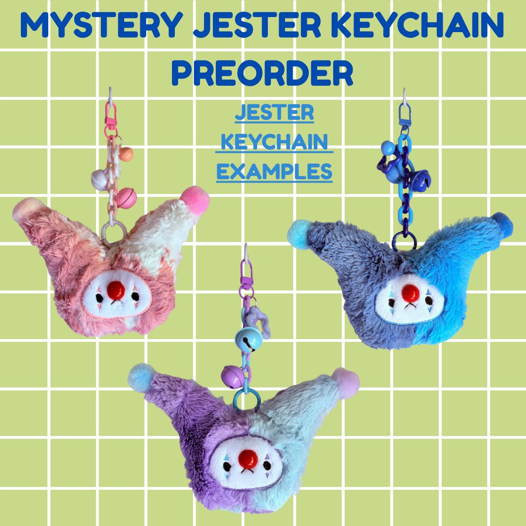 [PREORDER] Mystery Jester Keychain
