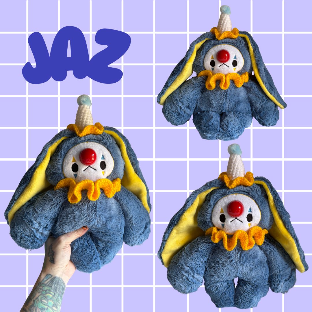 Jaz the Clown Bunny