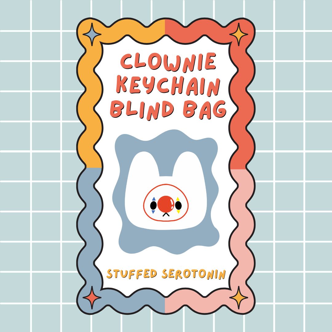 [PREORDER] Mystery Clownie Keychain Blind Bag