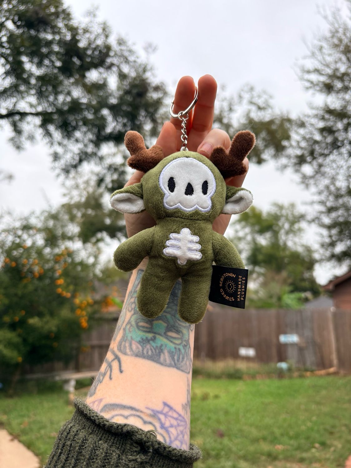 Wyldlyng Skully Keychain