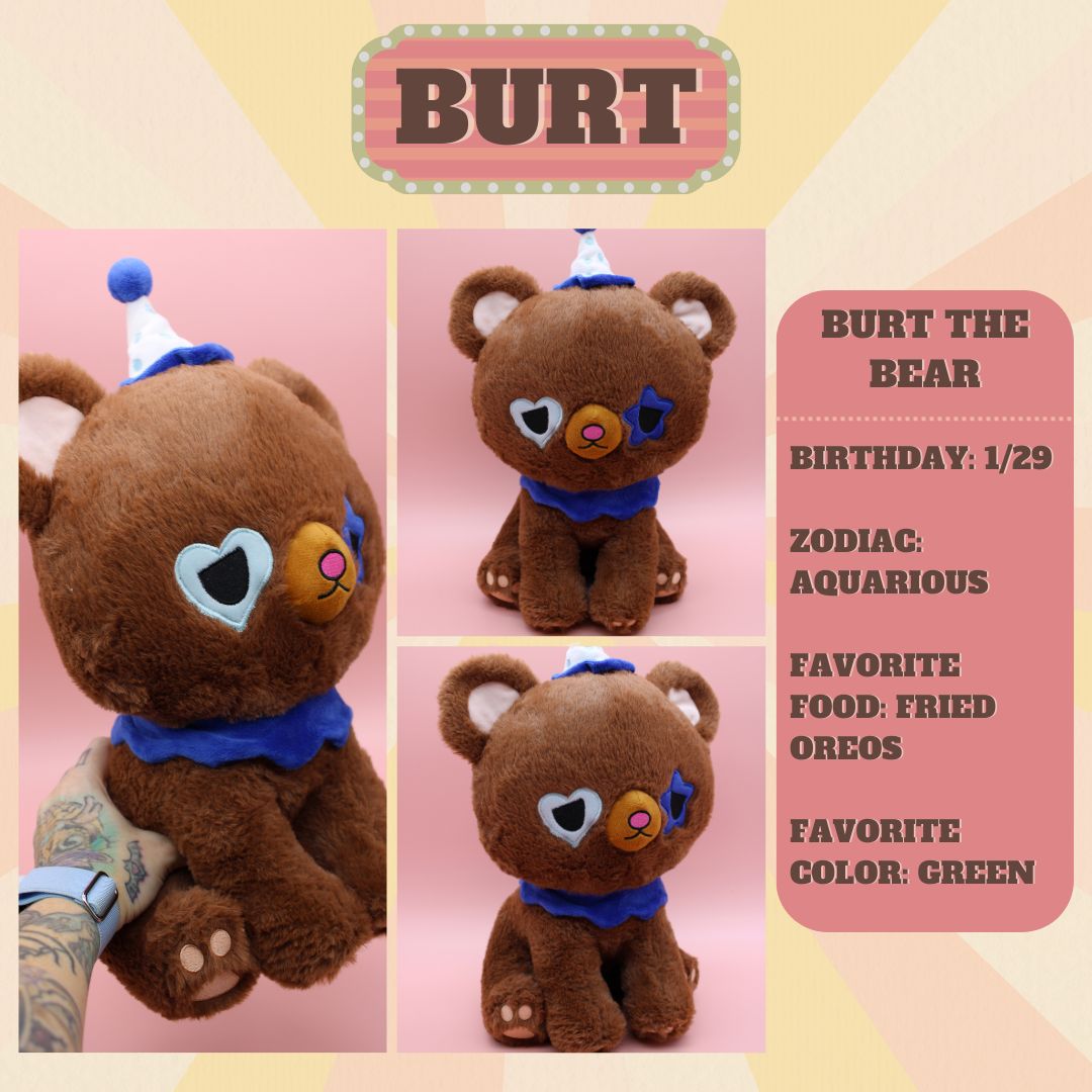 Burt the Bear Circus Buddy