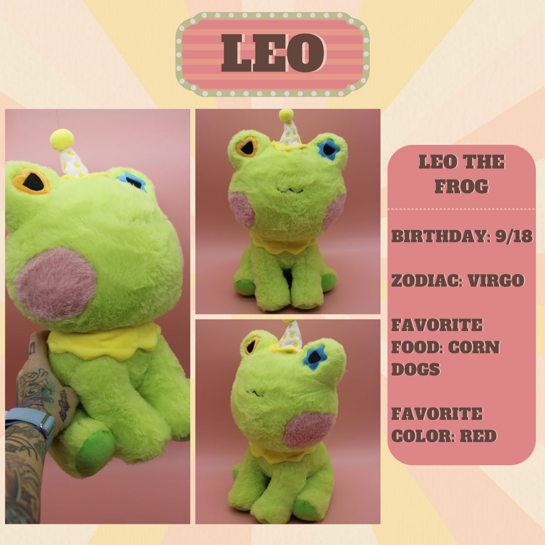 Leo the Frog Circus Buddy