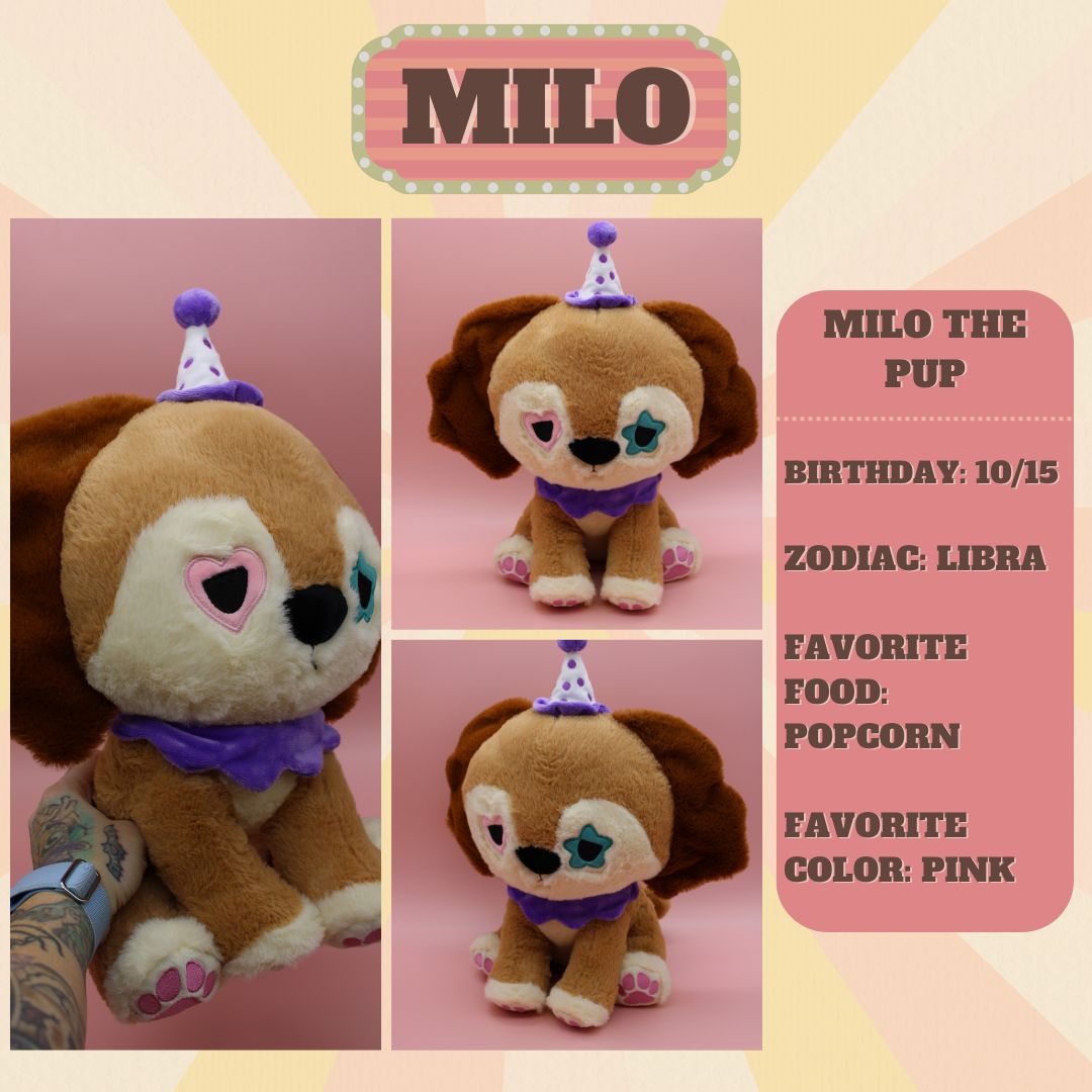 Milo the Pup Circus Buddy