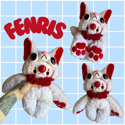 Fenris the Wolf Clown Kid