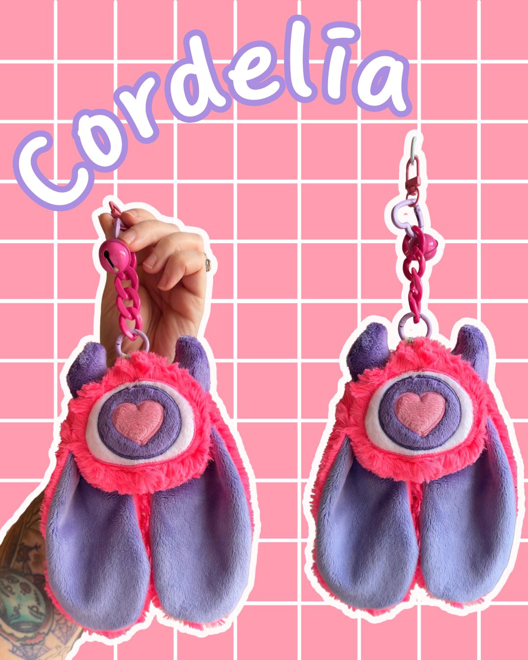 Cordelia the Kydclops Keychain