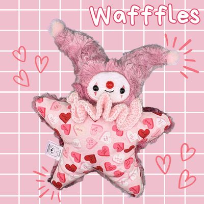 Waffles the Jester Stress Plush