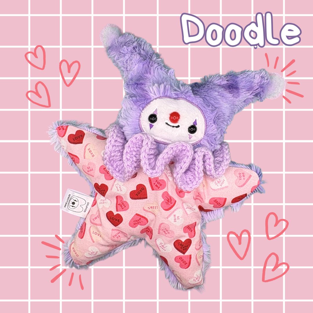 Doodle the Jester Stress Plush