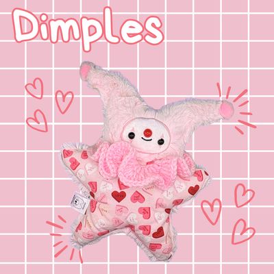 Dimples the Jester Stress Plush