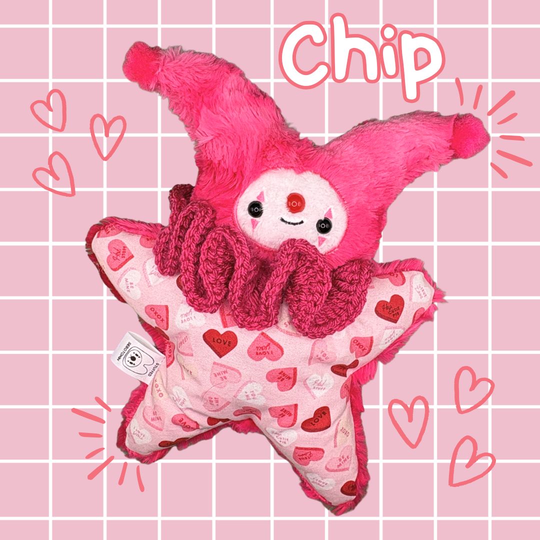 Chip the Jester Stress Plush