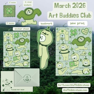 Art Buddies Club ⭐Monthly Subscription⭐