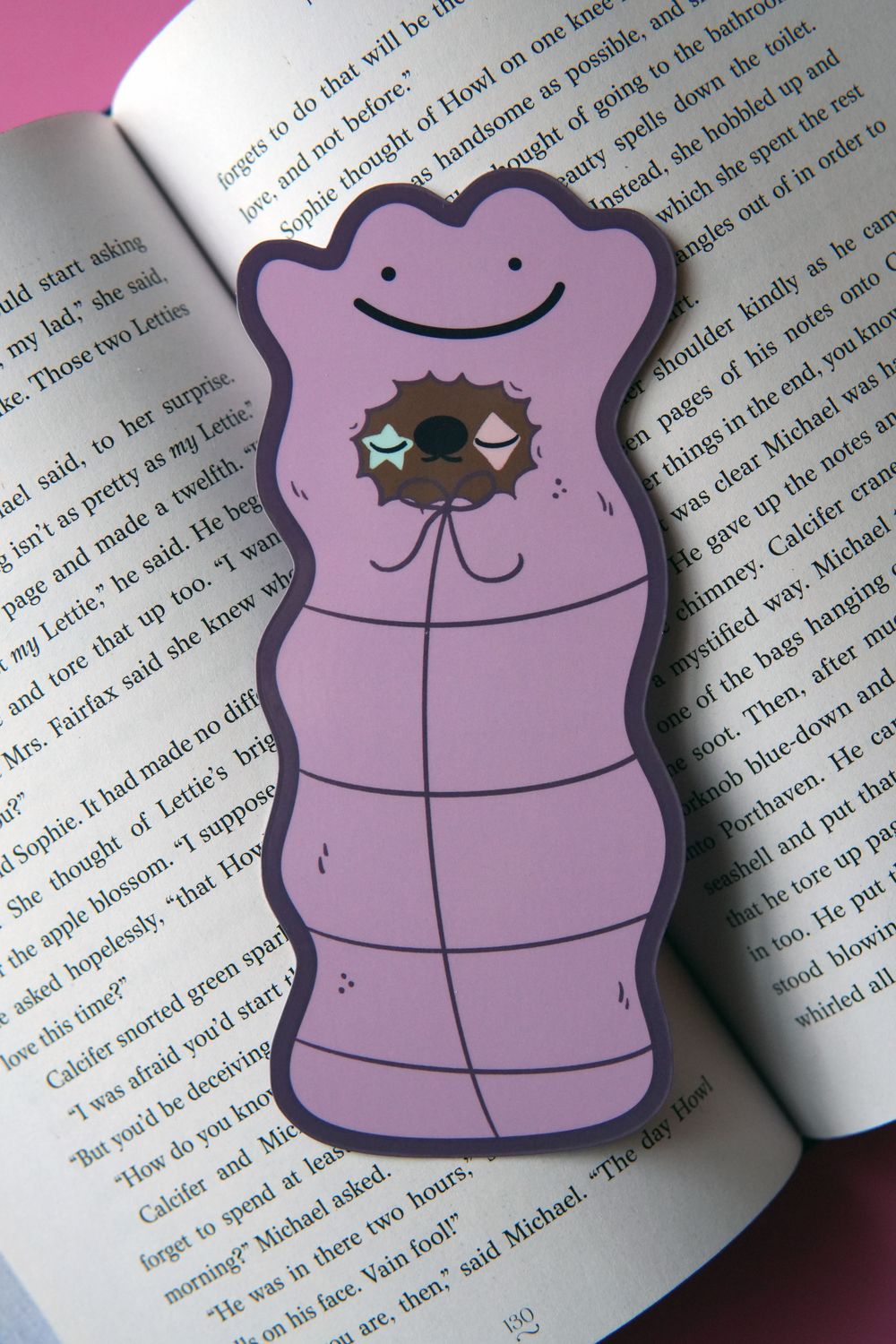 Sleeping Bag Clown Cutie Bookmark
