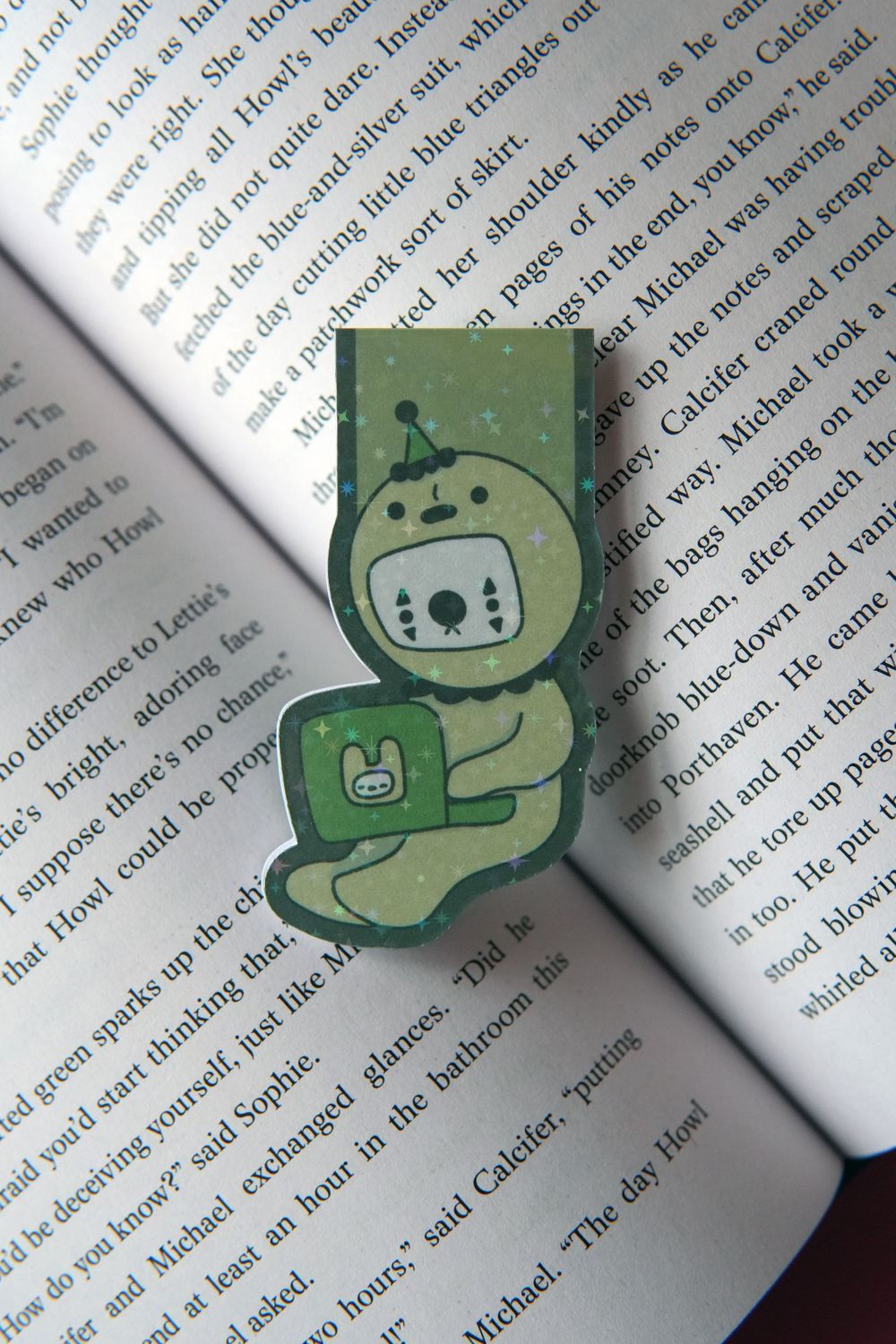 Clownski Cutie Magnetic Bookmark