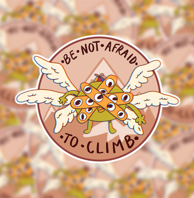 Be Not Afraid Bing-Bong Sticker
