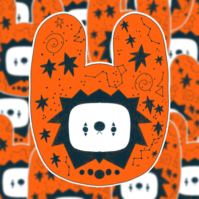 Clownie Digital Pet Sticker