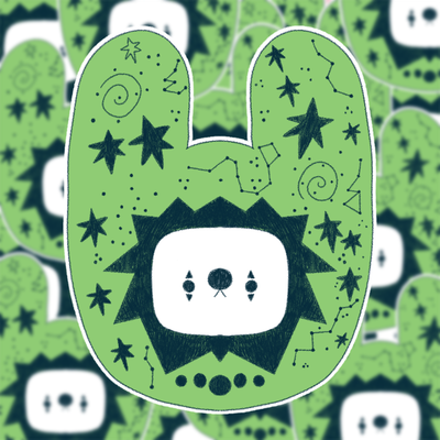 Clownie Digital Pet Sticker