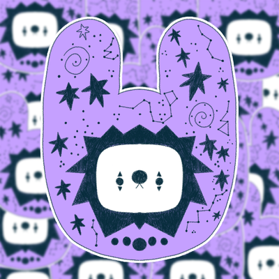 Clownie Digital Pet Sticker