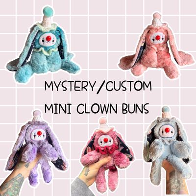 [PREORDER] Mystery/Custom Clown Bun Mini Plush