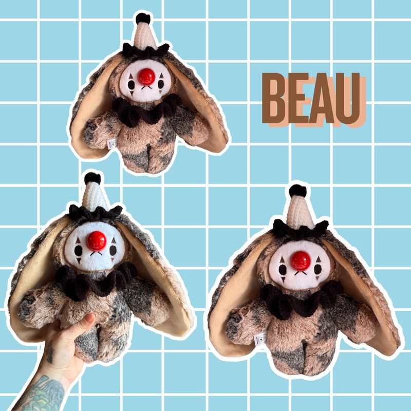 Beau the Clown Bun