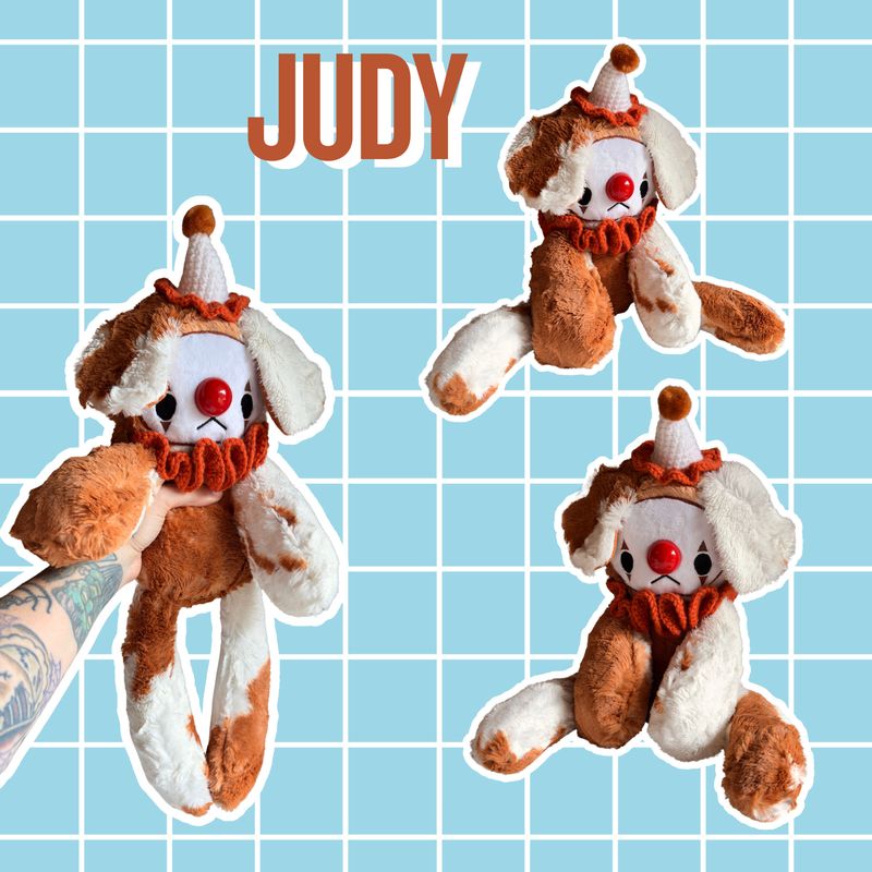 Judy the Sitting Clown Pup