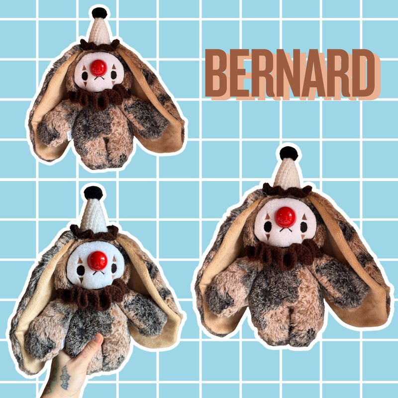 Bernard the Clown Bun