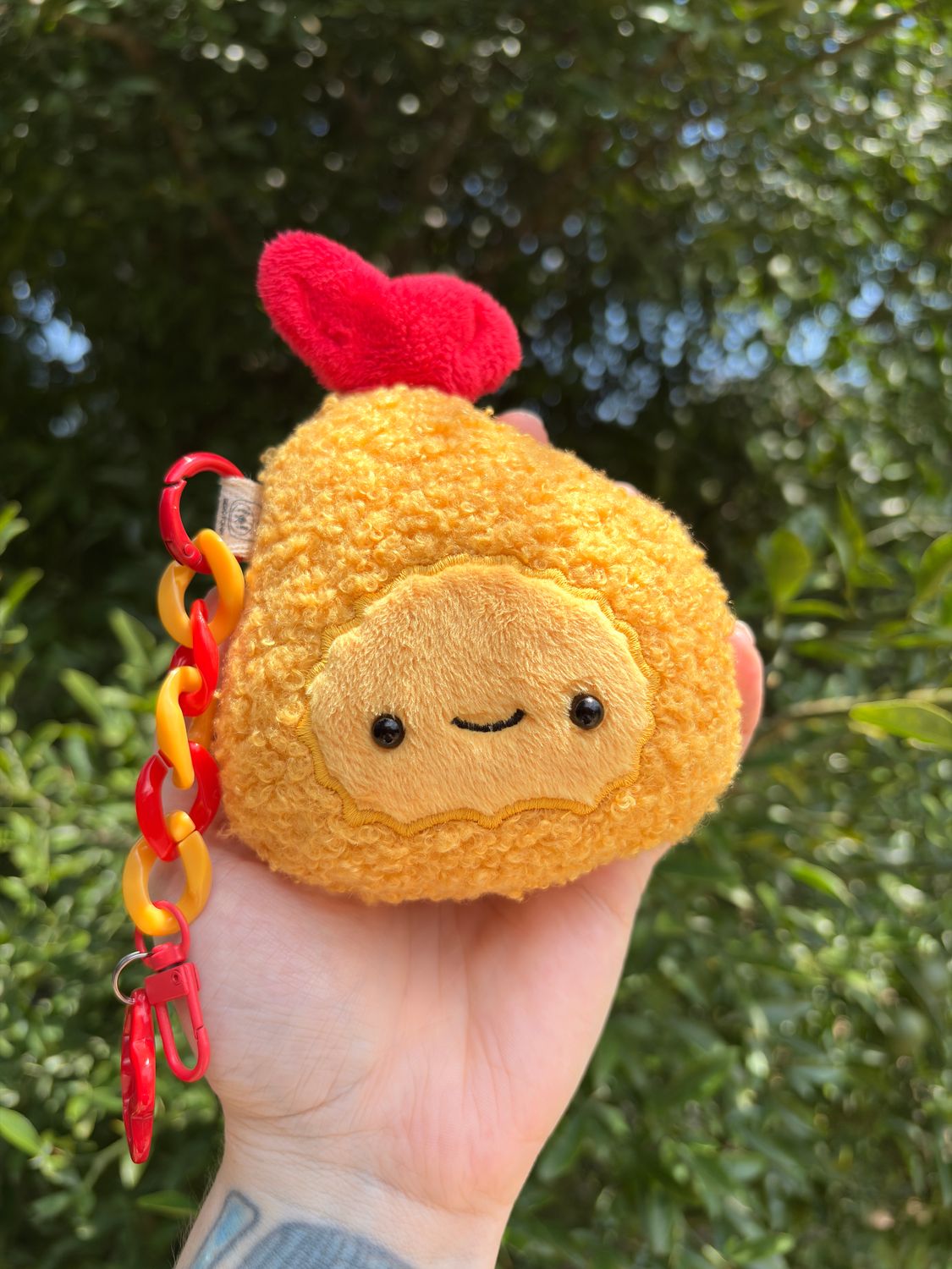Shrimp Tempura Plush Pal Keychain