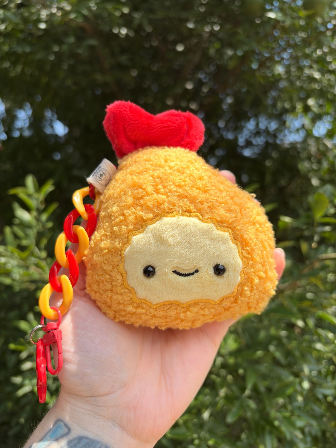 Shrimp Tempura Plush Pal Keychain
