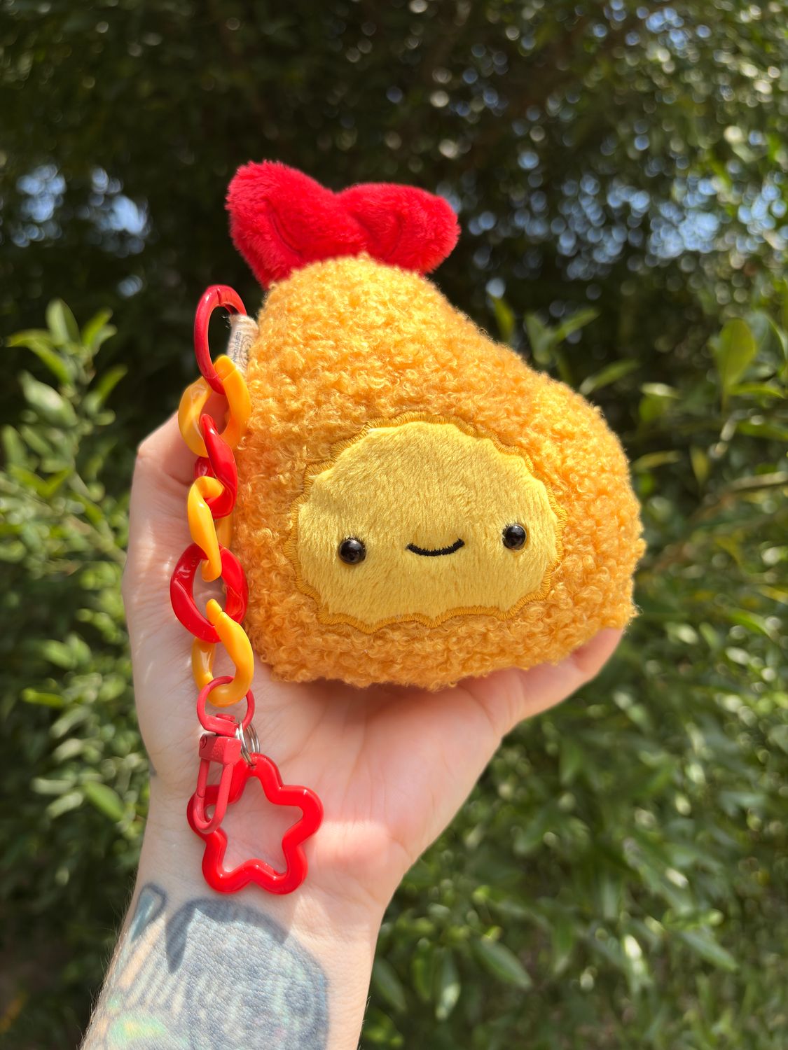 Shrimp Tempura Plush Pal Keychain