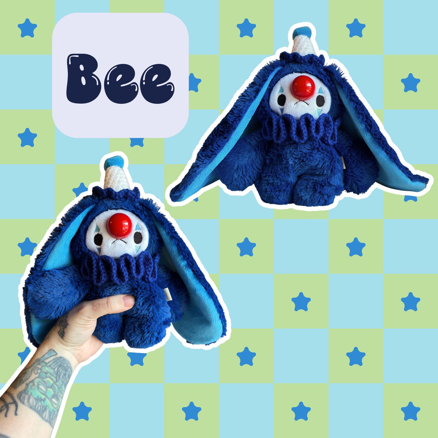 Bee the Clown Bun