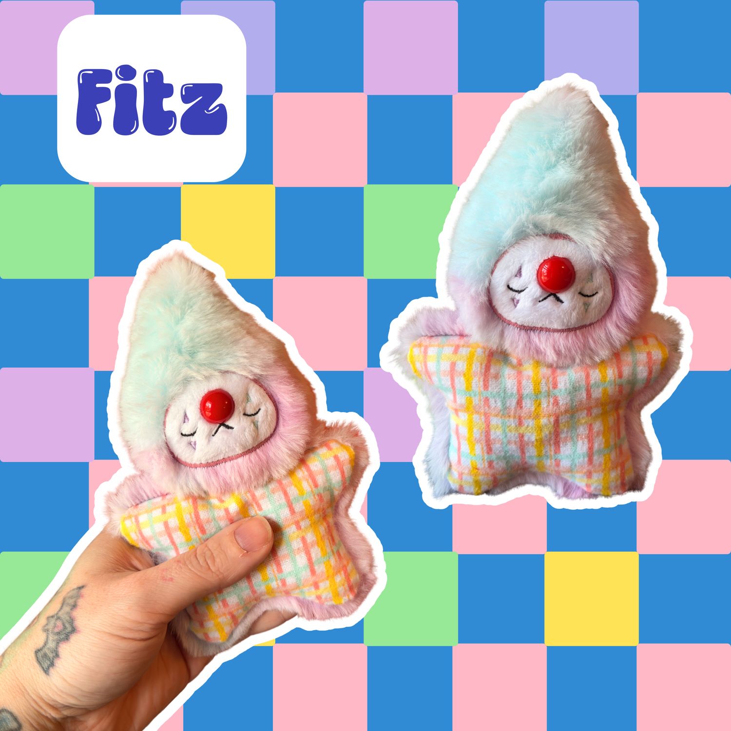 Fitz the Beanie Sensory Plush Pal