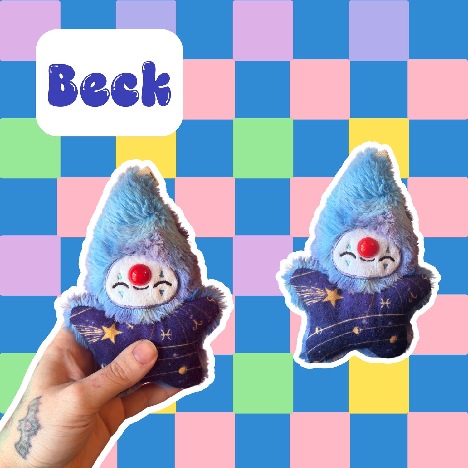 Beck the Beanie Sensory Plush Pal