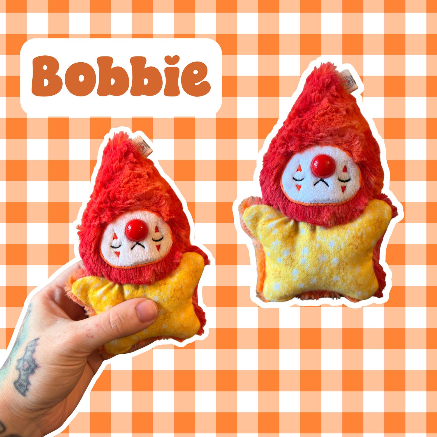 Bobbie the Beanie Sensory Plush Pal