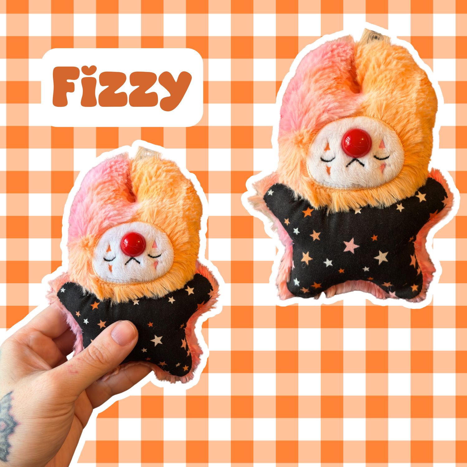 Fizzy the Beanie Sensory Plush Pal