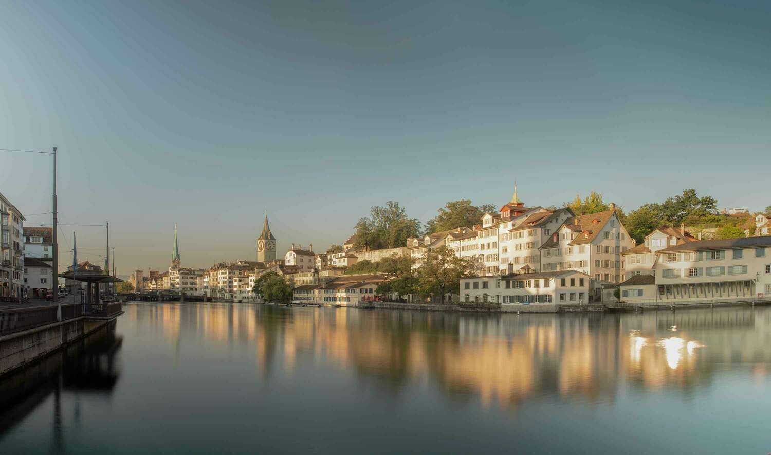Leinwandprint Schipfe/Lindenhof 75x42x2cm