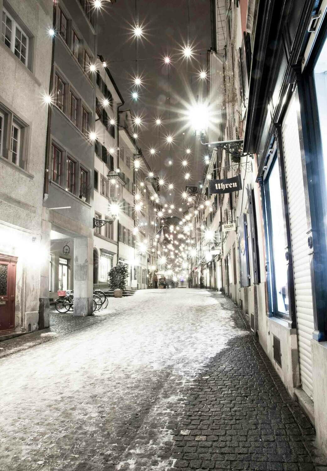 Weihnachtskarte "Rindermarkt"