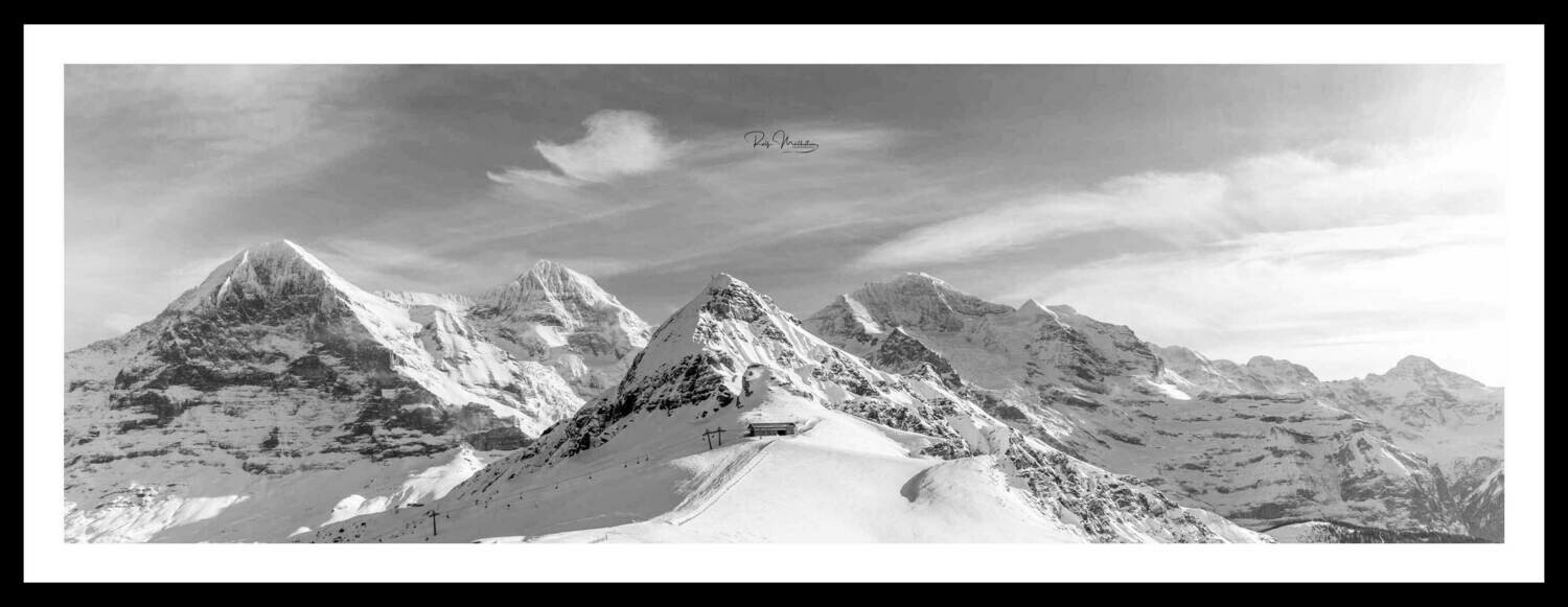 FineArtPrint Eiger Mönch Jungfrau