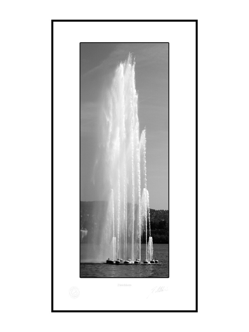Springbrunnen 100x50x2cm s/w