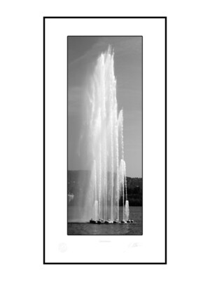 Springbrunnen 100x50x2cm s/w