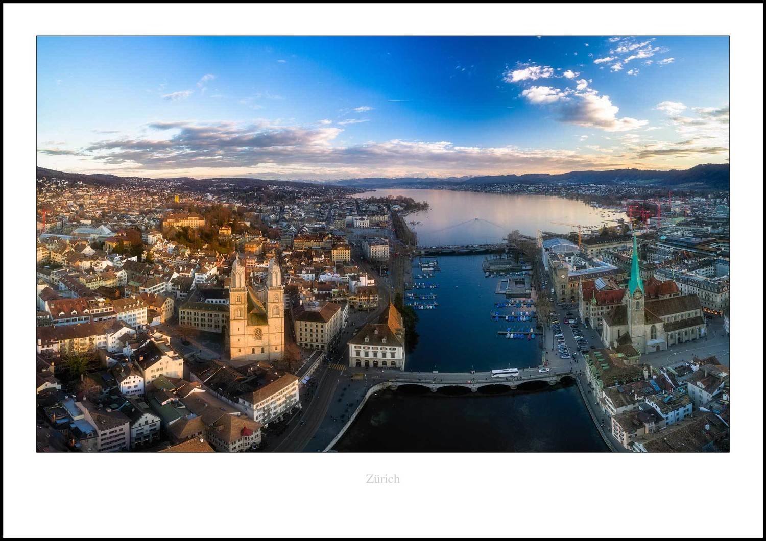 Zürichsee Aerial von Alex Tseli