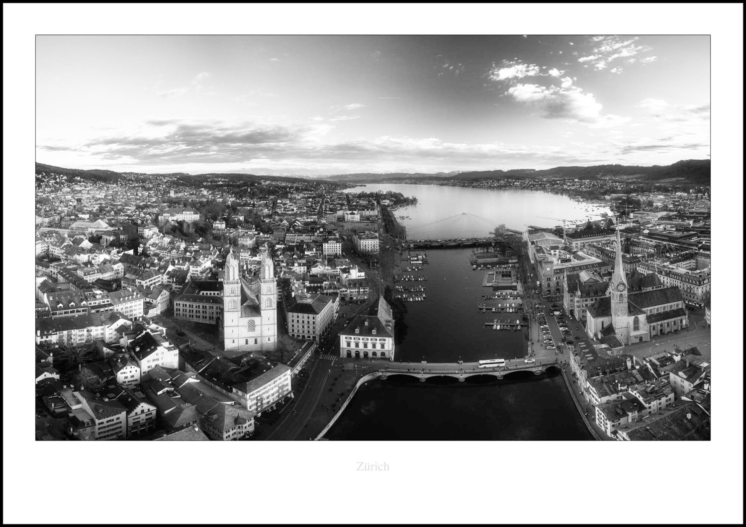 Zürichsee Aerial von Alex Tseli